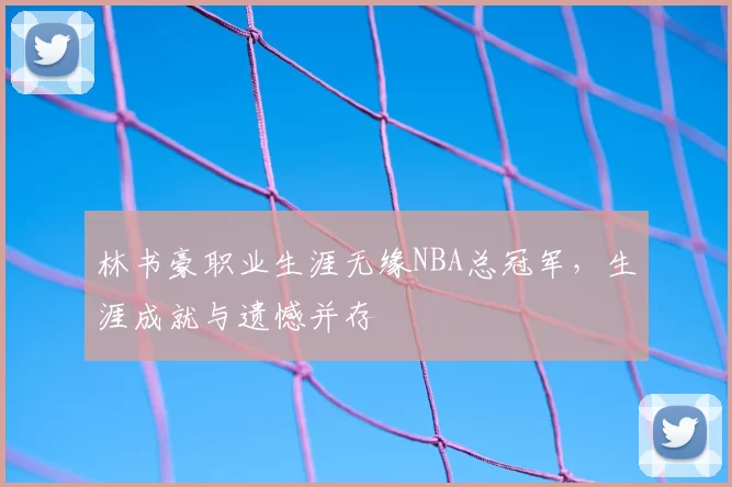 林书豪职业生涯无缘NBA总冠军，生涯成就与遗憾并存