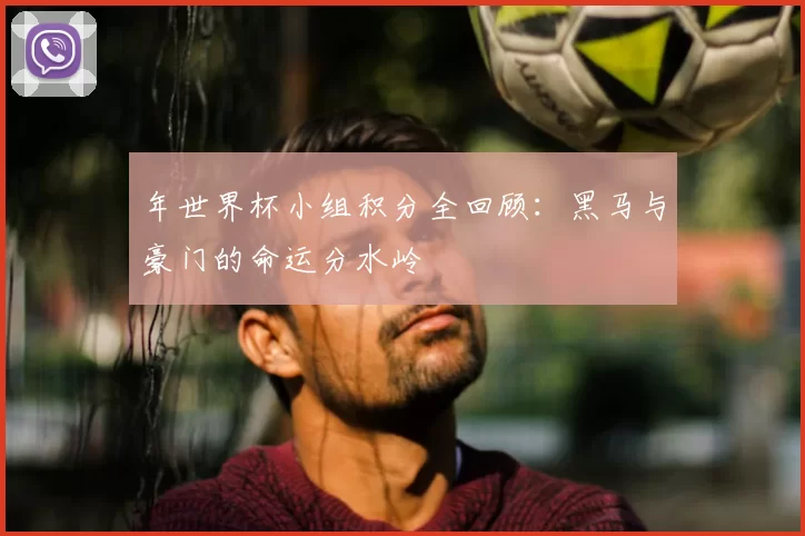 年世界杯小组积分全回顾：黑马与豪门的命运分水岭