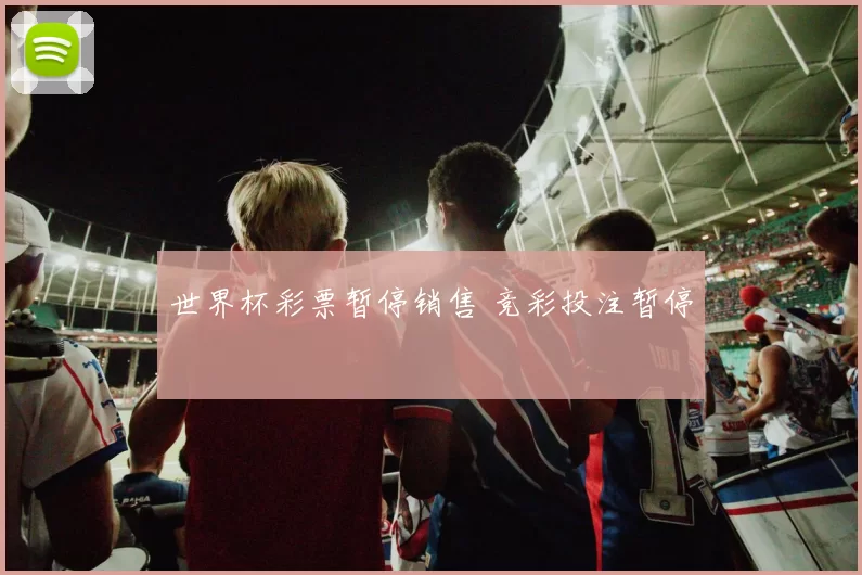 世界杯彩票暂停销售 竞彩投注暂停