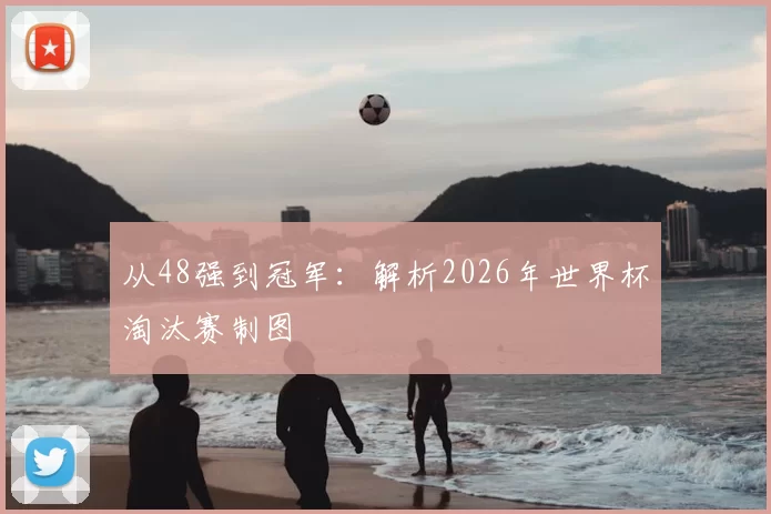 从48强到冠军：解析2026年世界杯淘汰赛制图