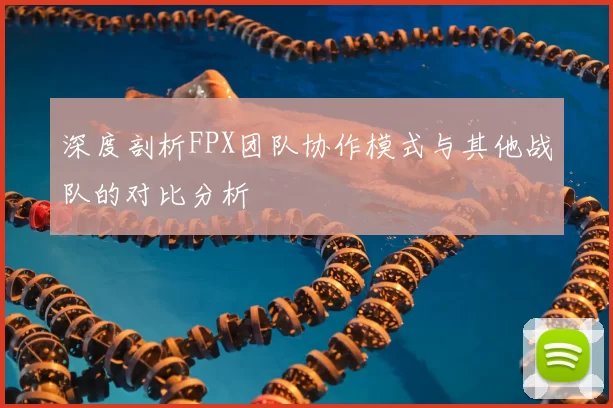深度剖析FPX团队协作模式与其他战队的对比分析